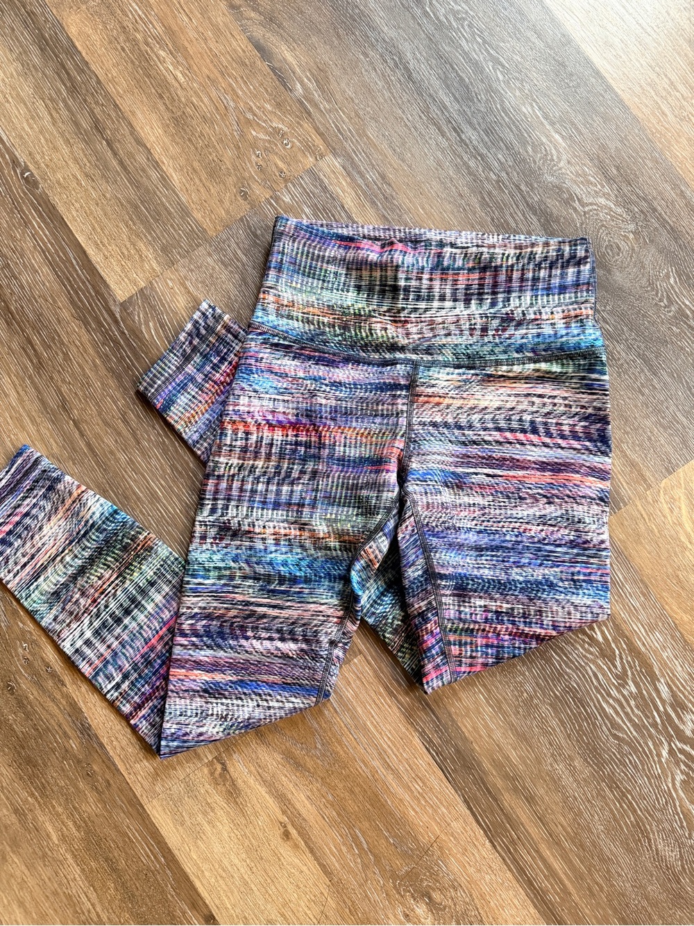 lululemon athletica Multicolor Leggings - Blue, Pink, Purple, Green